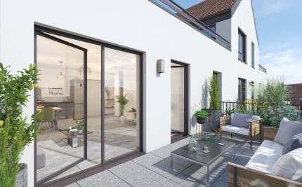Appartement - WASSELONNE - 70m² - 2 chambres