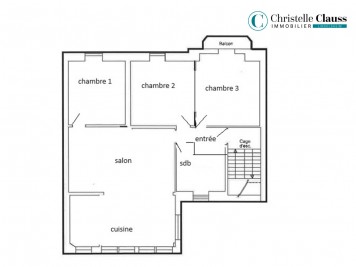 Appartement - OSTWALD - 100m² - 3 chambres