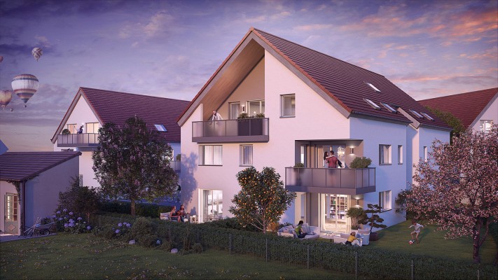 Programme neuf - HOLTZHEIM - 36m² - 1 chambre