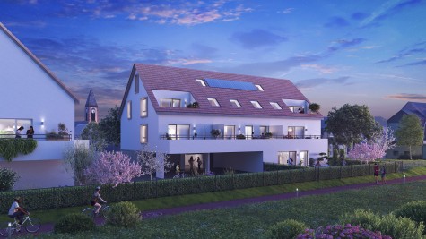 Programme neuf - NIEDERHAUSBERGEN - 56m² - 1 chambre