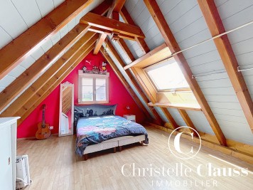 Maison - GAMBSHEIM - 99m² - 2 chambres