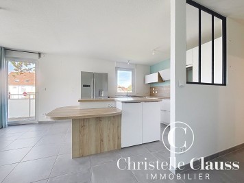 Appartement - LINGOLSHEIM - 77m² - 2 chambres