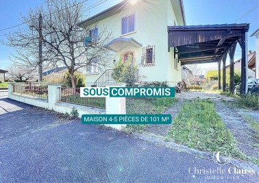 Maison - REICHSTETT - 101m² - 3 chambres