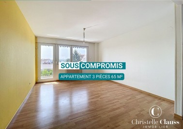 Appartement - BISCHHEIM - 65m² - 2 chambres